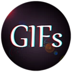 gif - trending gif, gif search android application logo